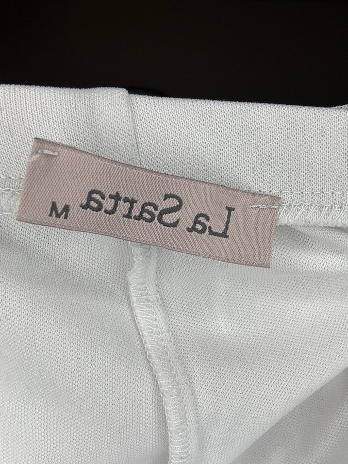 Fırfırlı Beyaz Mini Etek - Görsel 2