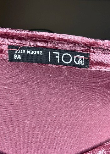 Kadın Parlak Pembe Kadife Eşofman Takımı - Görsel 3