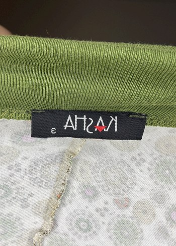 Yeşil Bohem Midi Etek - Görsel 3