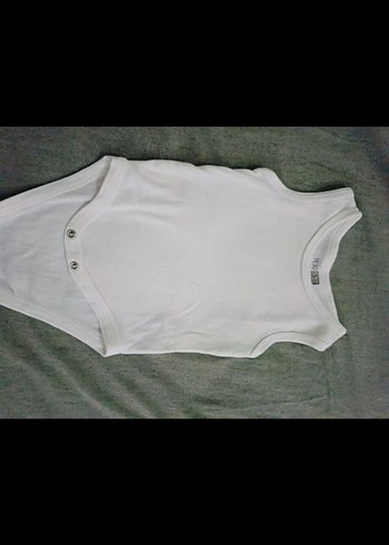 Kısa Kollu Yıldız Desenli Bebek Body - Görsel 4