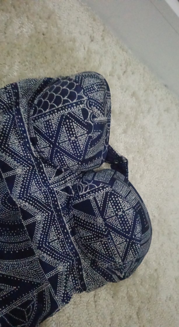 Bohem Desenli Örgü Kadın Mayo - Görsel 2