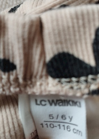 Kız Çocuk Çiçek Desenli Örme Rahat 2 liTayt - Görsel 2