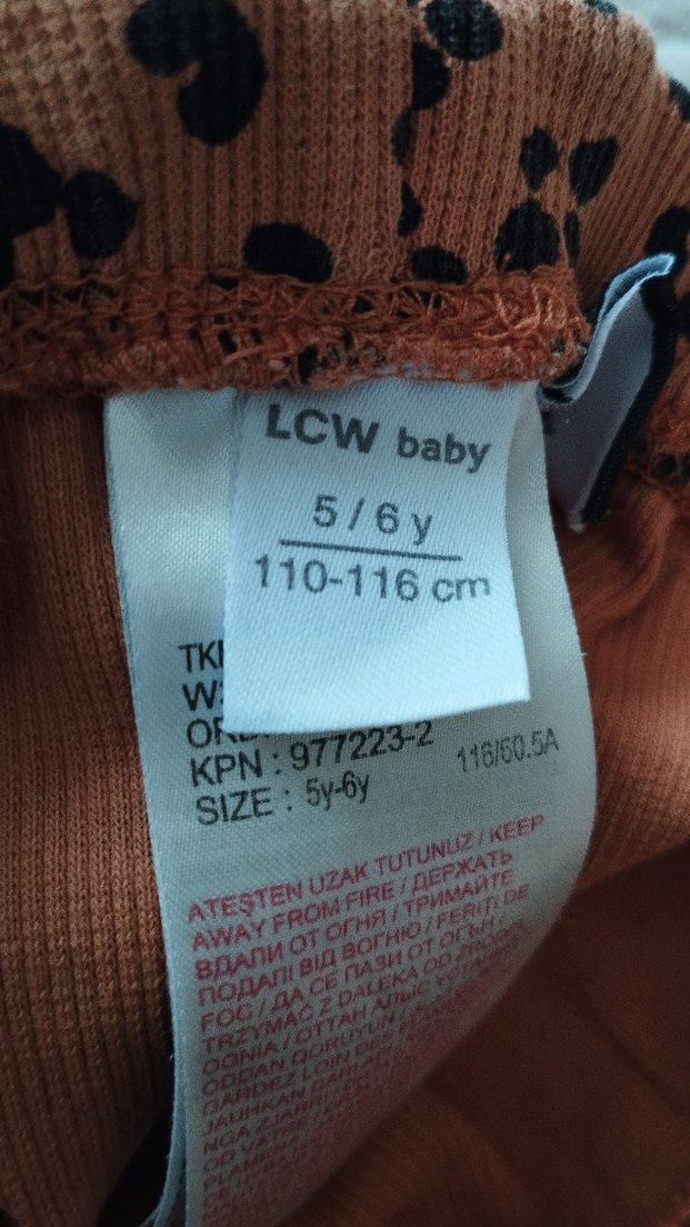 Kız Çocuk Çiçek Desenli Örme Rahat 2 liTayt - Görsel 3