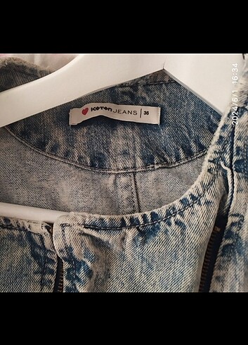 Koton kot ceket  - Görsel 3