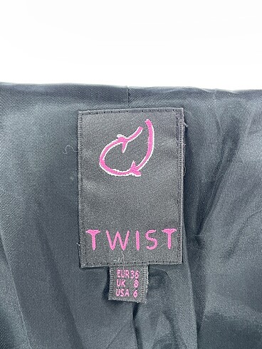 36 Beden siyah Renk Twist Blazer %70 İndirimli.