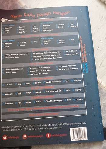  Beden Renk Camel Renkli Sınav Hazırlık Kitabı