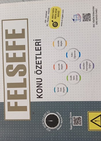 Felsefe Konu Özetleri Kitabı