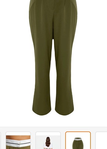 Kadın Kumaş Pantolon - Görsel 3