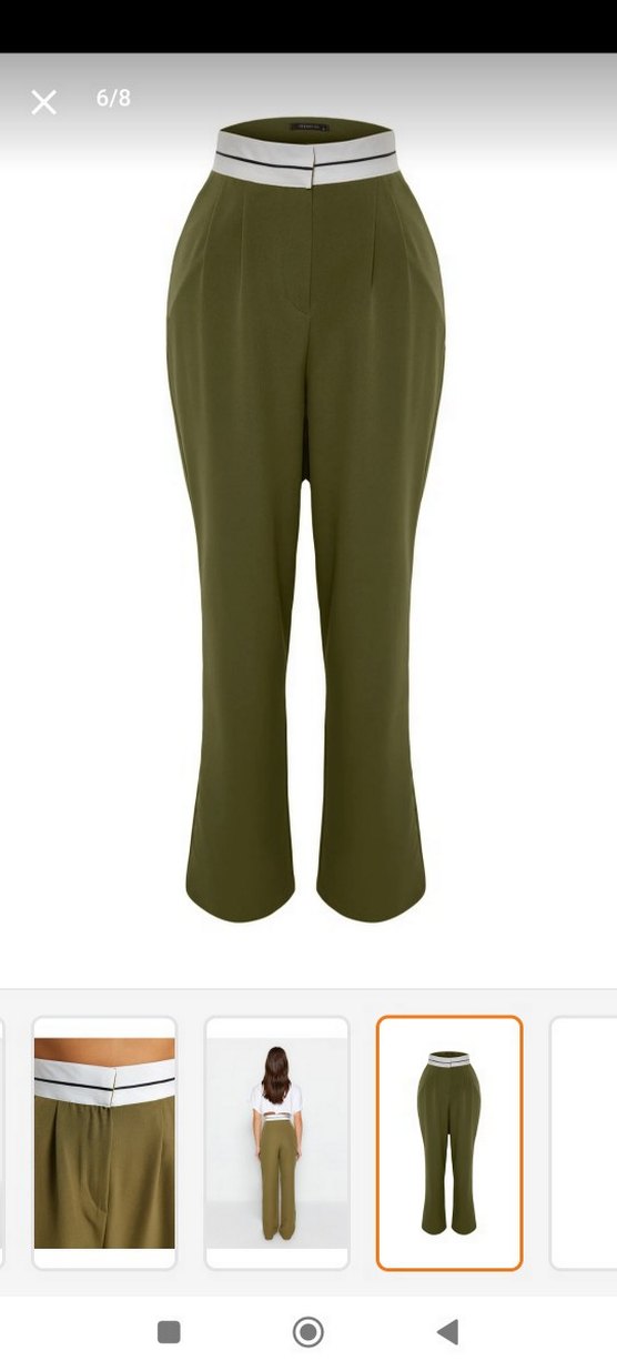 Kadın Kumaş Pantolon - Görsel 3