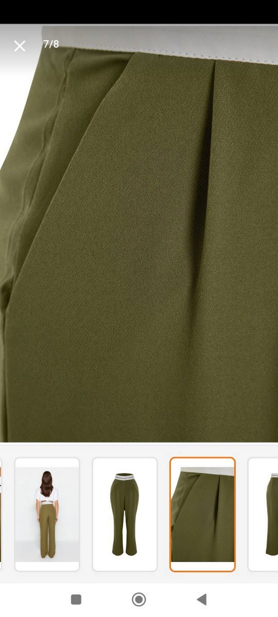 Kadın Kumaş Pantolon - Görsel 2