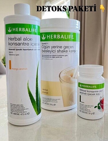 Herbalife Detoks ve Tanışma Paketi