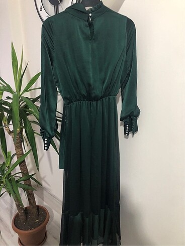 Diğer Zümrüt yeşili elbise