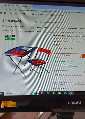 Çocuk masa sandalye takımı