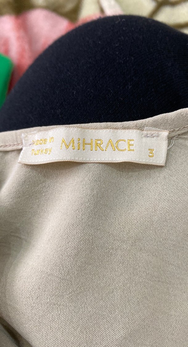 Bej Kolsuz Midi Kadın Tunik - Görsel 2