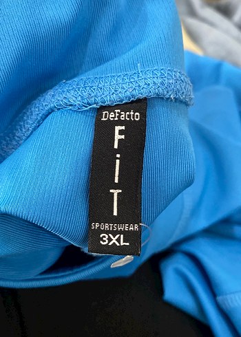 Mavi Rahat Kesim Kadın Tayt - Görsel 3