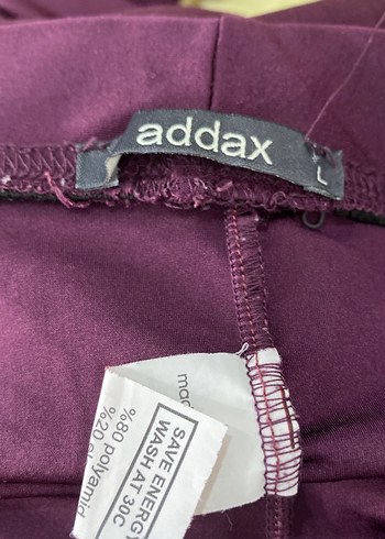 Mor Kadın Kumaş Pantolon Midi Boy - Görsel 2