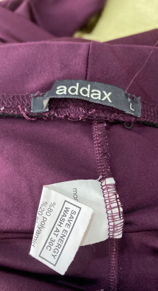 Mor Kadın Kumaş Pantolon Midi Boy - Görsel 2