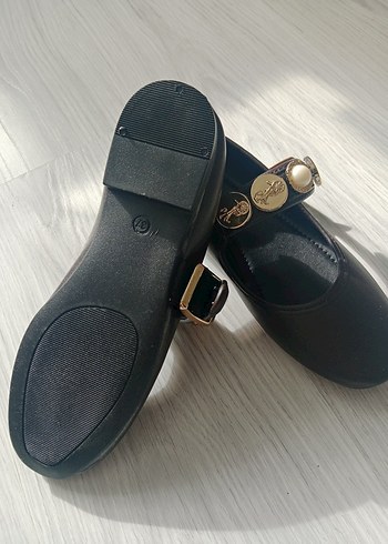 Tokalı Kahverengi Kadın Düz Ayakkabı - Görsel 4