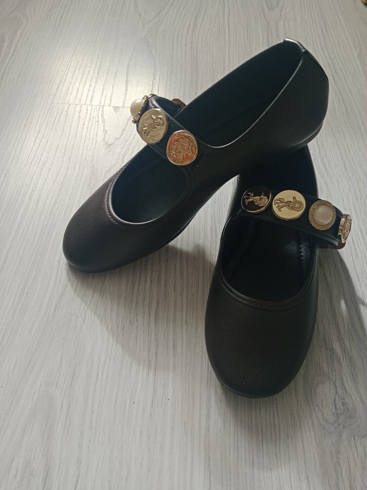 Tokalı Kahverengi Kadın Düz Ayakkabı - Görsel 2