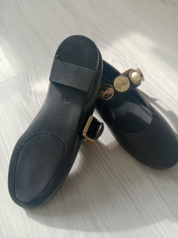 Tokalı Kahverengi Kadın Düz Ayakkabı - Görsel 4