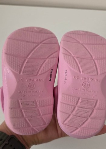 Kız Çocuk Pembe Delikli Terlik - Görsel 3