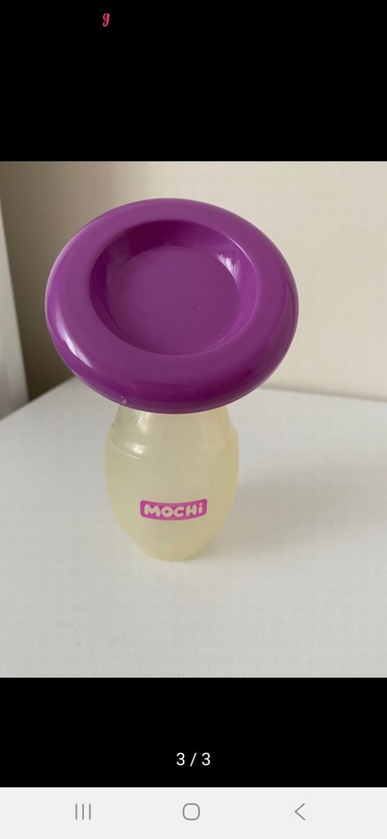 Mor Renkli Göğüs Pompası MOCHİ - Görsel 3