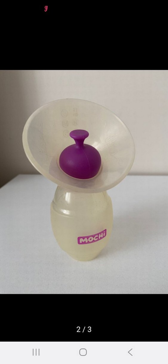 Mor Renkli Göğüs Pompası MOCHİ - Görsel 2