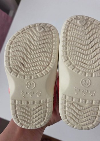 Kız Çocuk Bej Crocs Kelebekli Terlik - Görsel 4