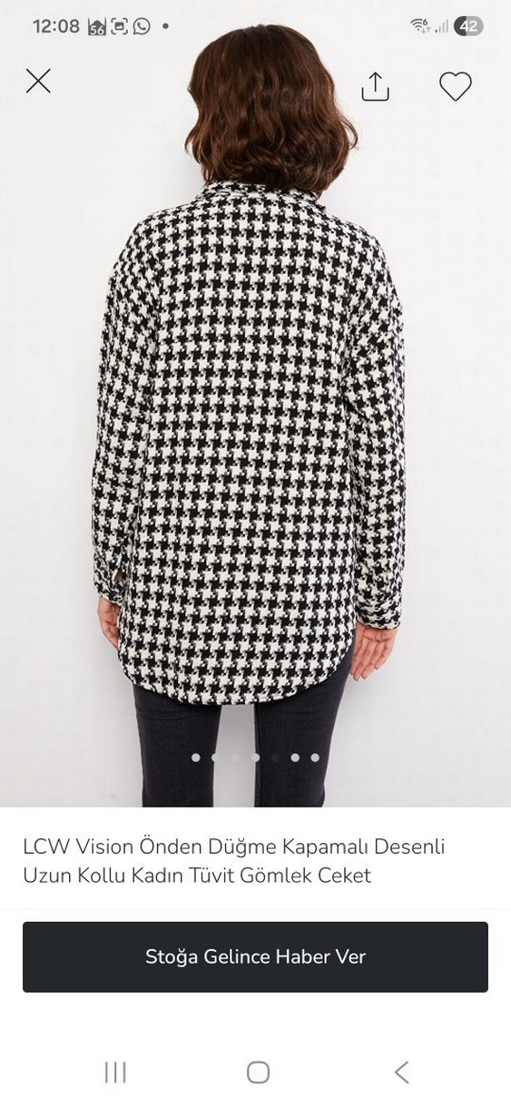 LCW Gömlek Ceket - Görsel 2