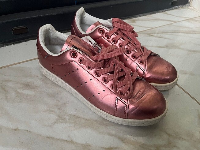 39 Beden pembe Renk Şokkkkkk Adidas Stan Smith pembe