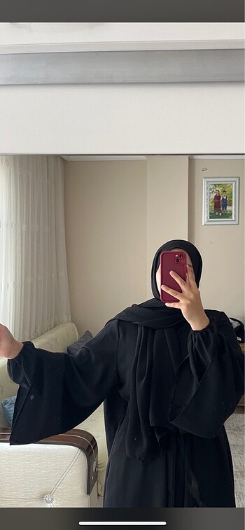 Diğer çıtçıtlı ferace abaya