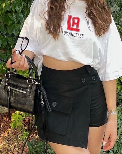 bershka şort etek - Görsel 5