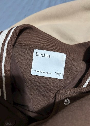 Kahverengi Kadın Bomber Ceket - Görsel 5