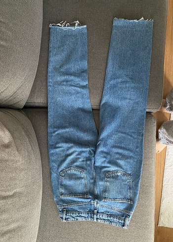 Trendyol Kadın Kot Pantolon Midi Boy - Görsel 2