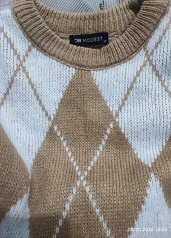 LC Waikiki Baklava desen triko tunik