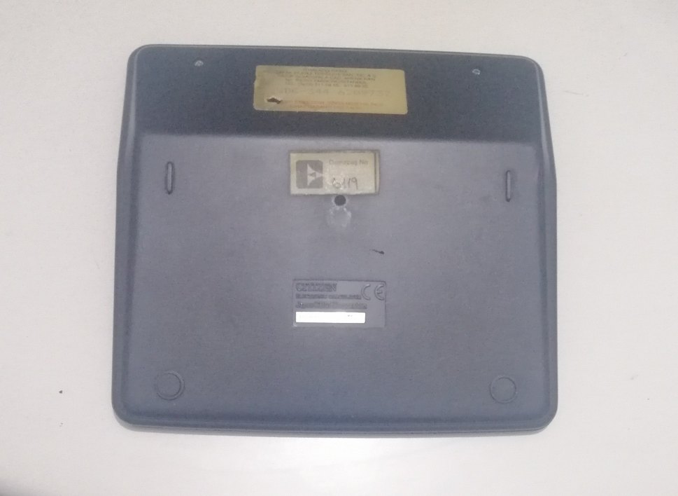 Citizen SDC-344 Gri 14 Haneli Hesap Makinesi - Görsel 2