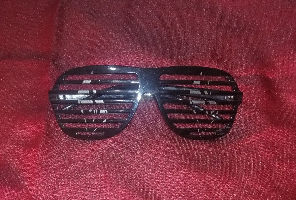 Siyah Pilili Gotik Kadın Gözlüğü - Görsel 2