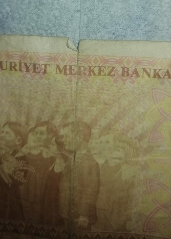 Eski 100 Bin Türk Lirası Banknot - Görsel 3