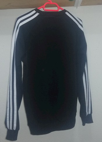 Erkek Siyah Uzun Kollu Sweatshirt - Görsel 2