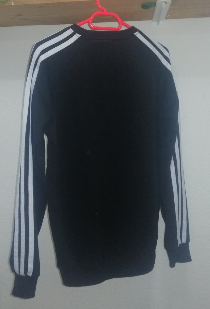 Erkek Siyah Uzun Kollu Sweatshirt - Görsel 2