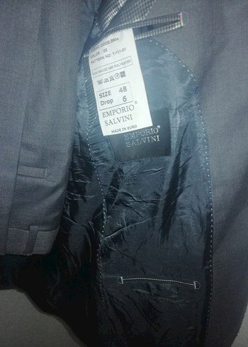 Gri Erkek Ofis Takım Elbise Ceketi - Görsel 2