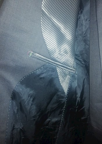 Gri Erkek Ofis Takım Elbise Ceketi - Görsel 3