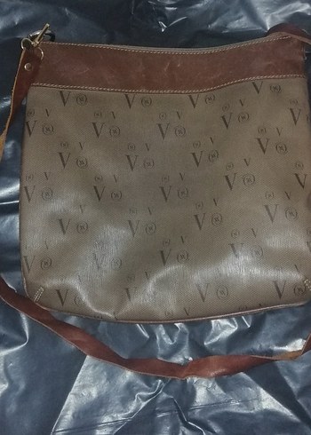 Kahverengi Deri Kadın Omuz Çantası - Görsel 2