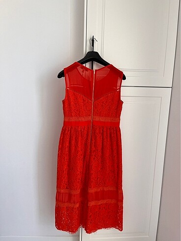 40 Beden turuncu Renk İpekyol elbise
