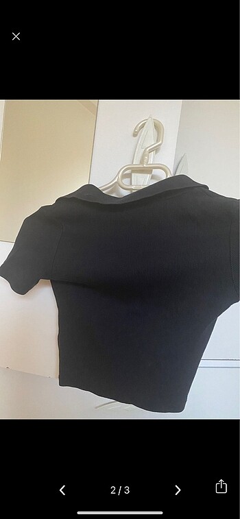 Dilvin dilvin polo yaka crop
