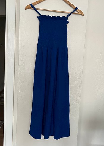 H&M Marka Uzun Geniş Elbise