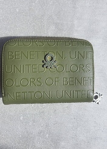 Benetton Haki Yeşil Cüzdan