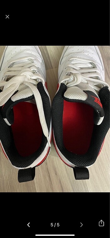 38 Beden beyaz Renk Nıke Spor Ayakkabı