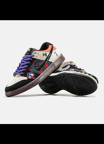 37 Beden Nike Dunk Low Halloween Custom 36/40 Arası Stokta 