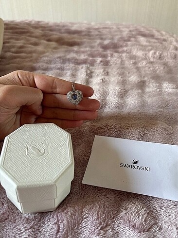 Beden lacivert Renk Swarovski Hyperbola Kolye Bileklik Seti